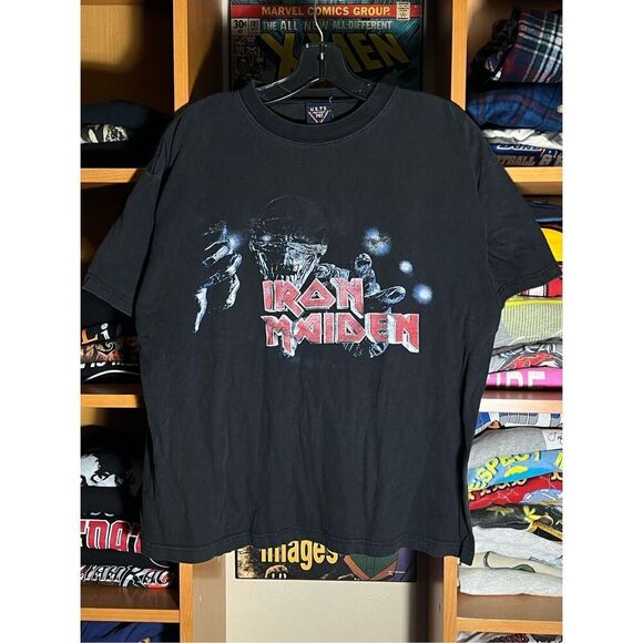 Vintage Iron Maiden Give Me Ed Til I’m Dead 2003 Tour Tee - Picture 1 of 6